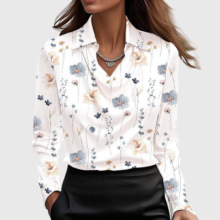 Mirela | Blusa Plisada con Lúrex