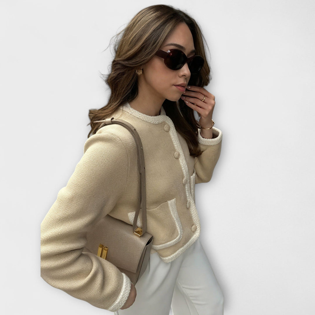 Sezane | Cárdigan Clásico con Bolsillos