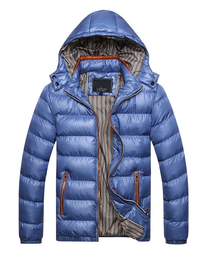 Damian | Chaqueta con capucha forrada