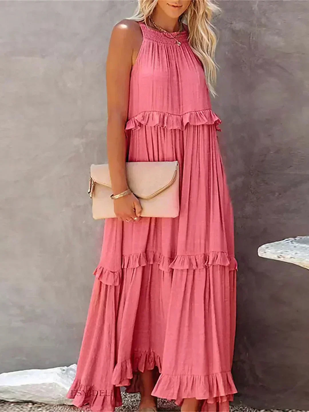 Aneta | Vestido elegante sin mangas