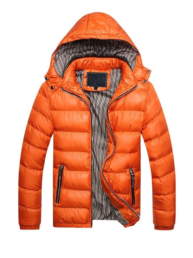 Damian | Chaqueta con capucha forrada
