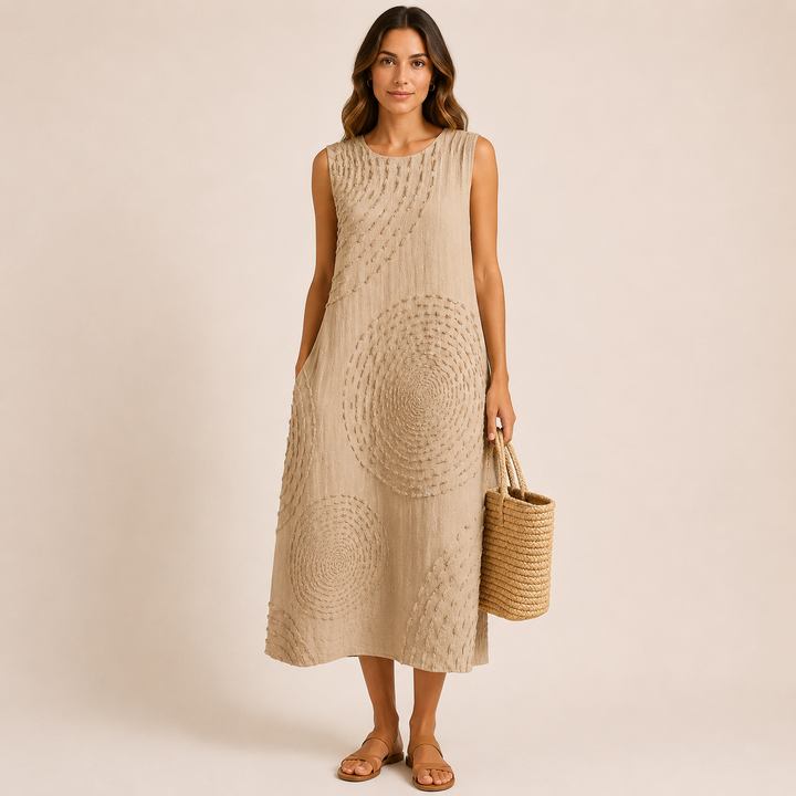 Elara | Vestido Casual Estampado