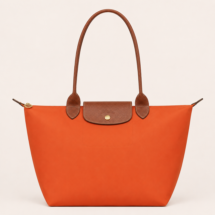 Rojo ladrillo | Bolso shopper grande