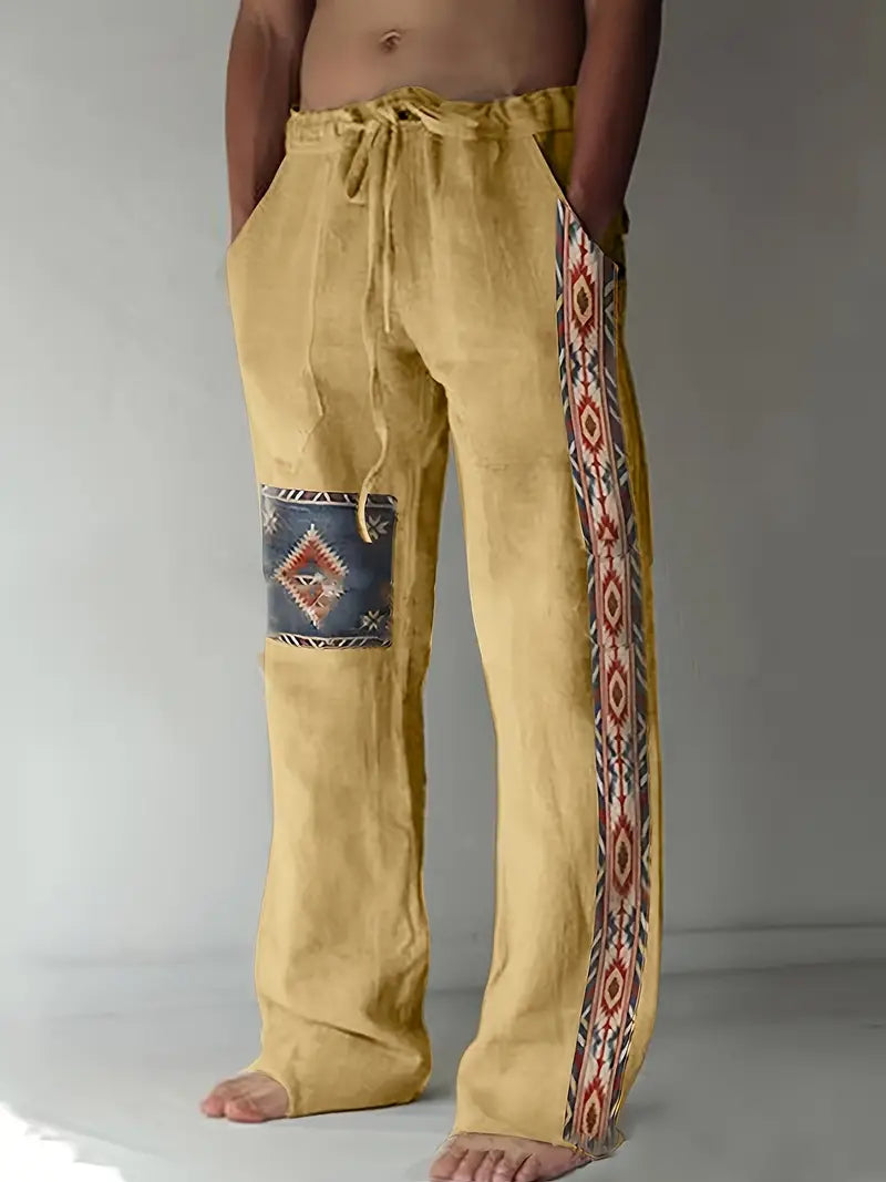 Jastrzeń | Pantalón con Estampado Étnico