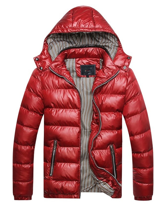 Damian | Chaqueta con capucha forrada