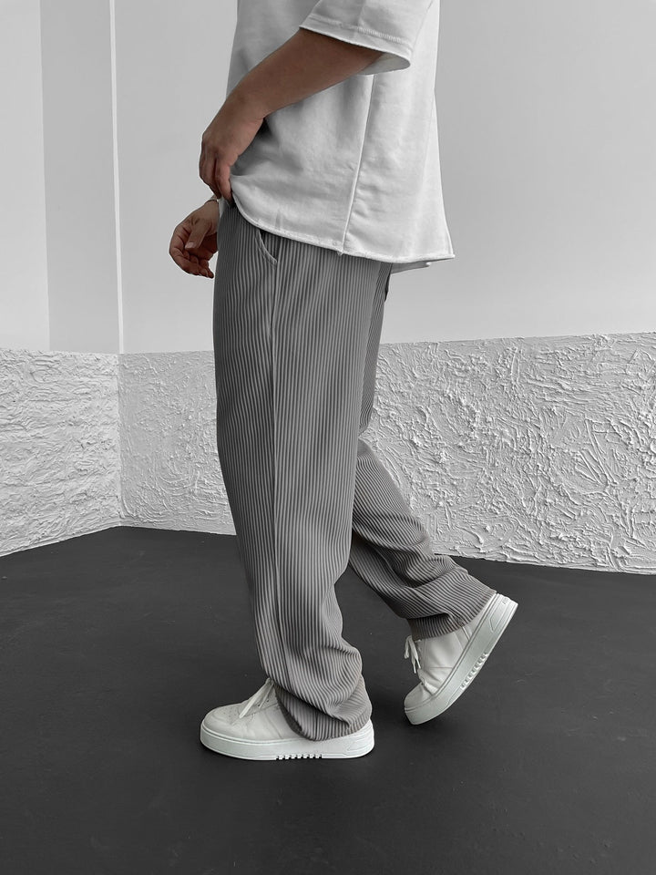 Żelisław | Pantalón holgado de canalé