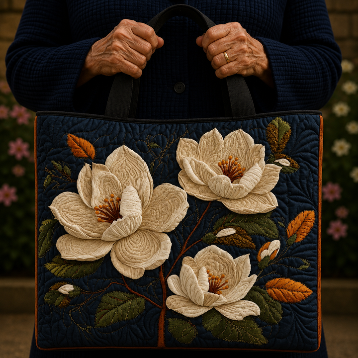 Magnolia Elegante | Bolso Artesanal