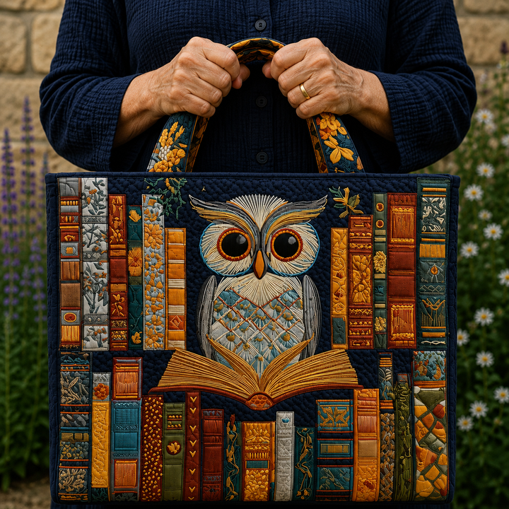 Búho Lector | Bolso Artesanal