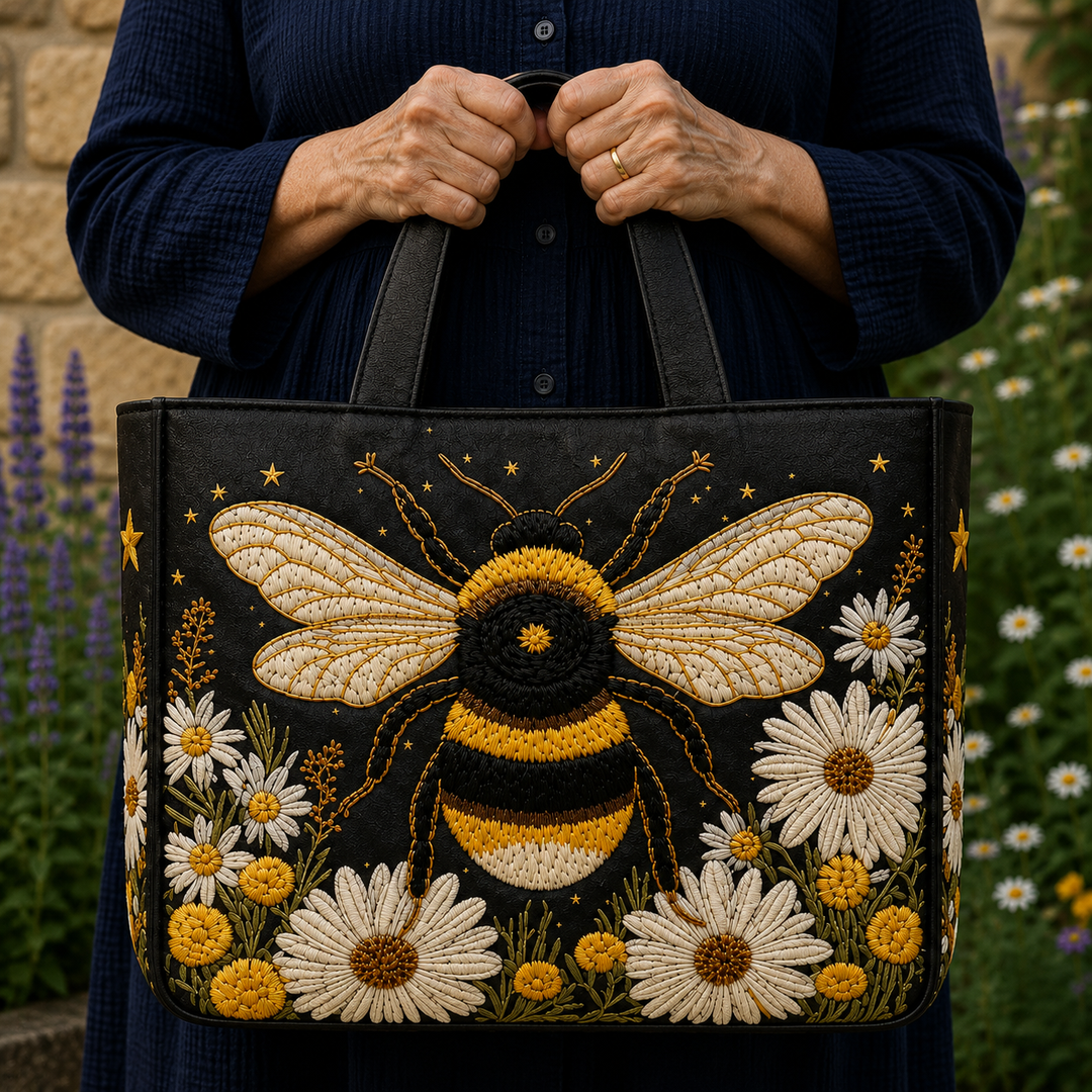 La Abejita y las Siete Flores | Bolso Artesanal