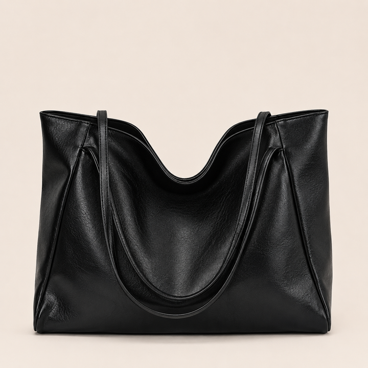 Amara | Bolso de mano de cuero retro
