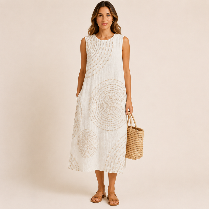 Elara | Vestido Casual Estampado