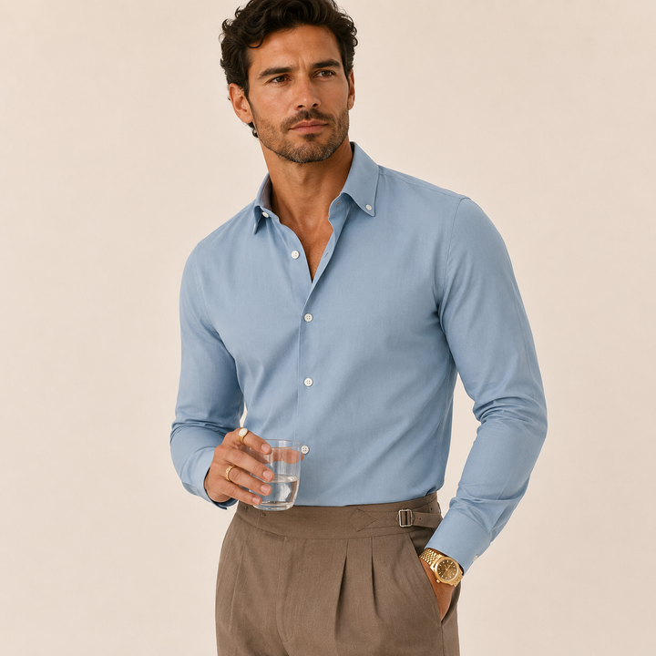 Camisa de Hombre Elegante | Corte Entallado