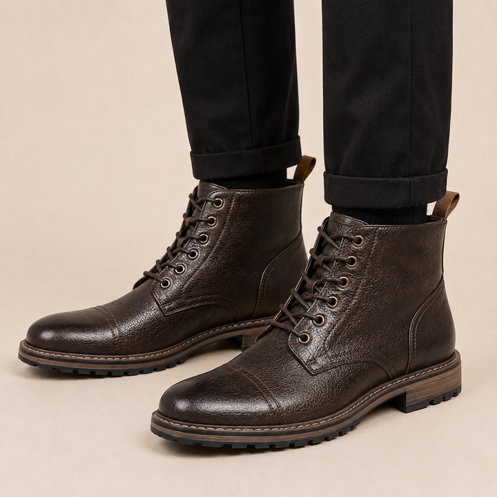 Conor | Botines de cuero modernos