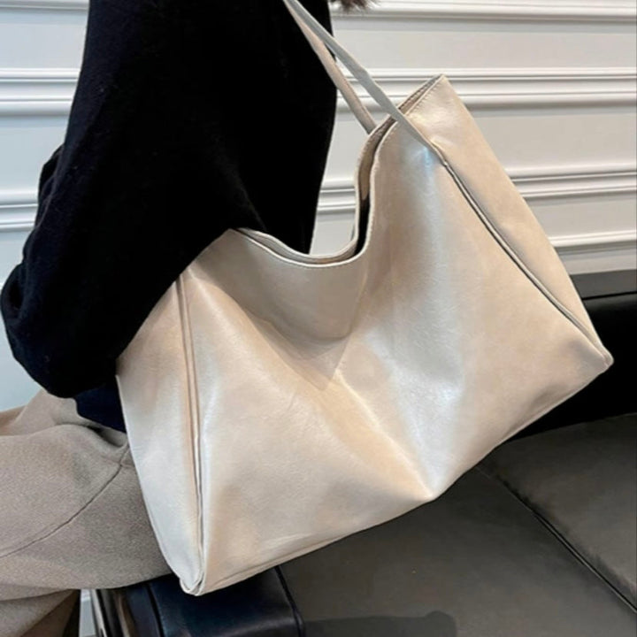 Amara | Bolso de mano de cuero retro