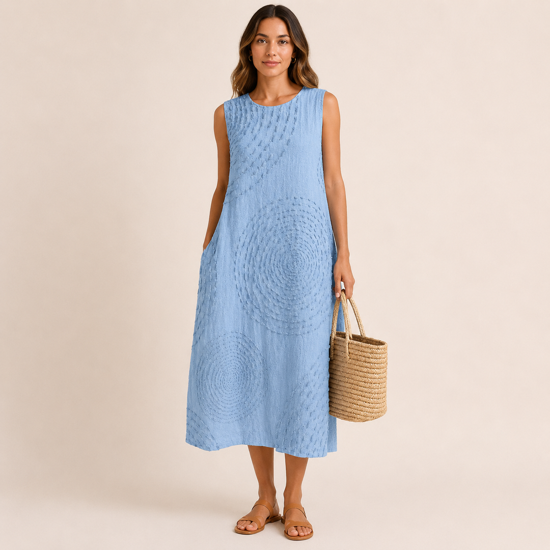 Elara | Vestido Casual Estampado