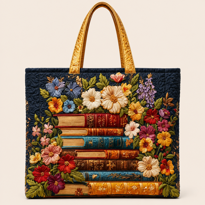 Libros y Flores | Bolso Artesanal