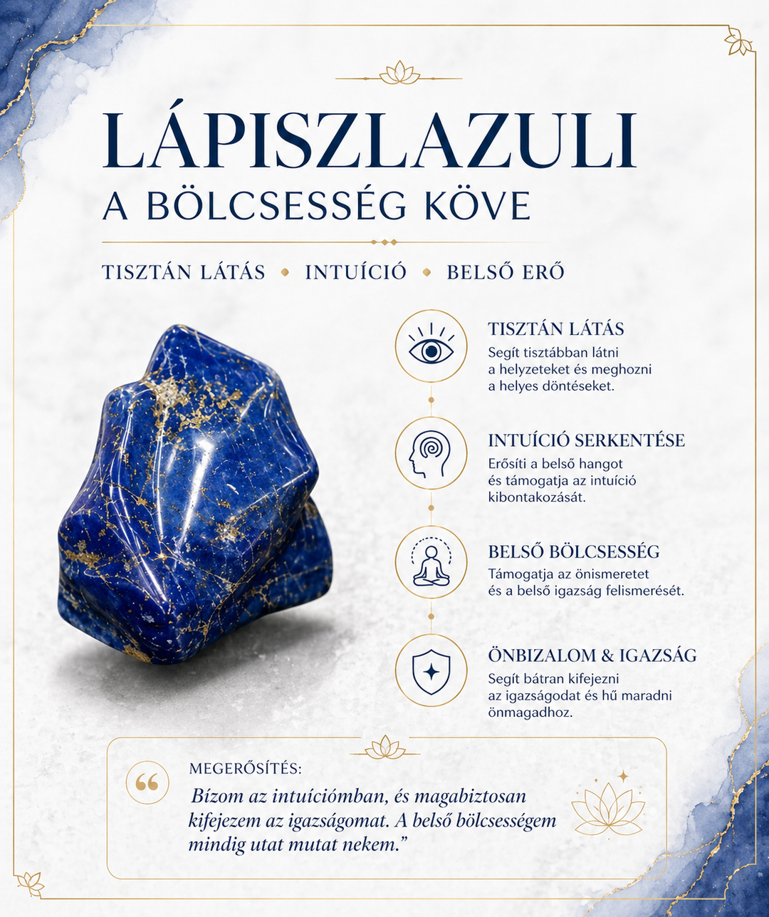 Anillo Amuleto | Lapislázuli