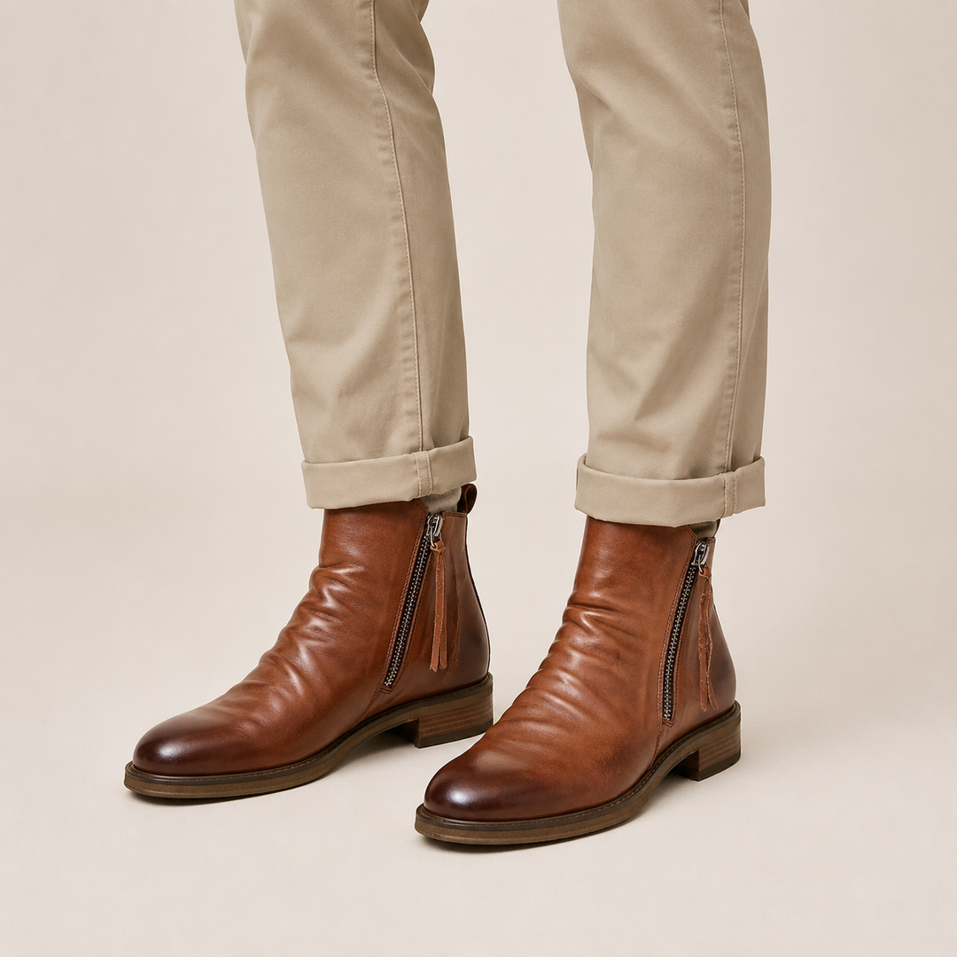Owensa | Botines Chelsea de cuero
