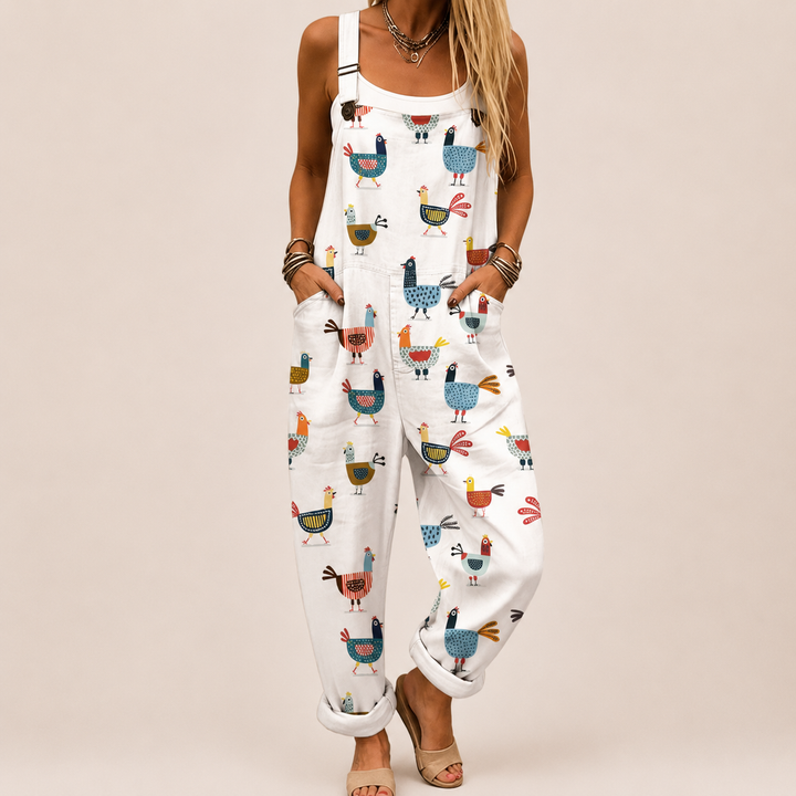 LS | Pantalones de jardinería artísticos