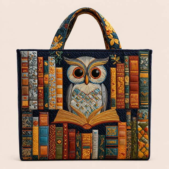 Búho Lector | Bolso Artesanal