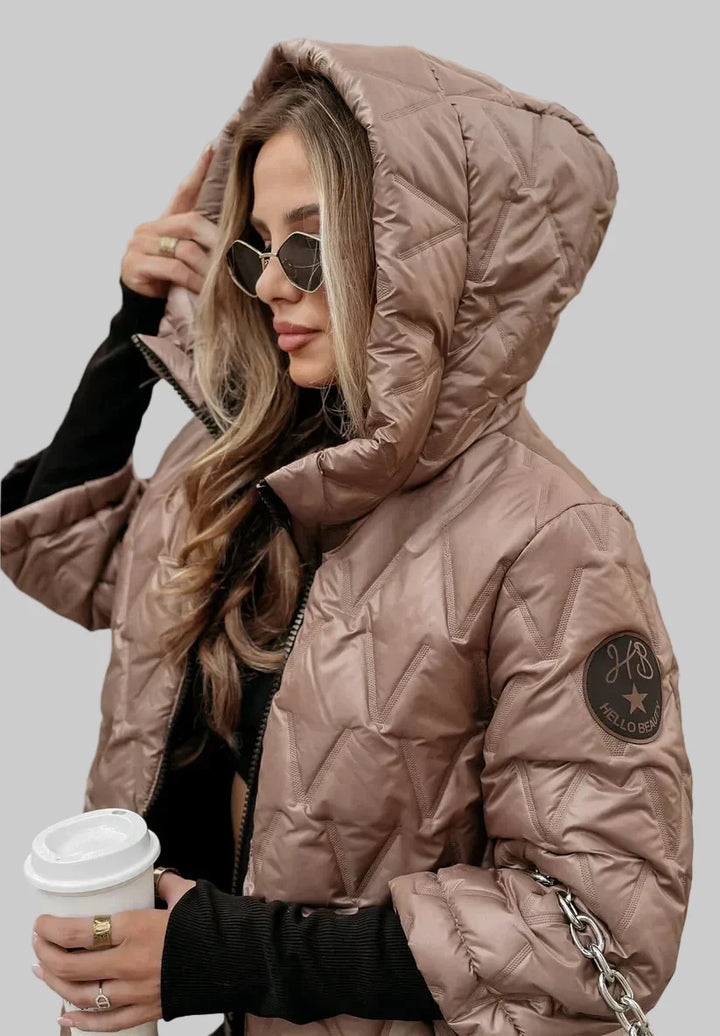 Felicia | Abrigo de invierno con capucha elegante