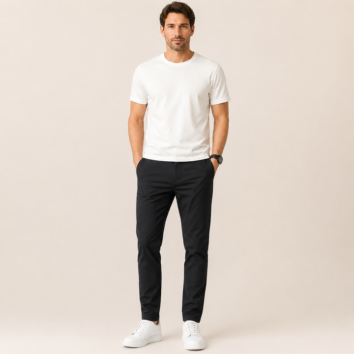 Aleksy | Pantalones Casual Elásticos