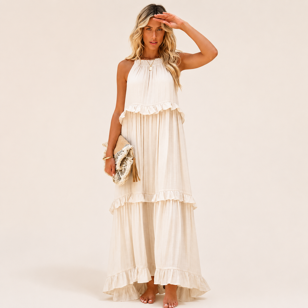 Aneta | Vestido elegante sin mangas