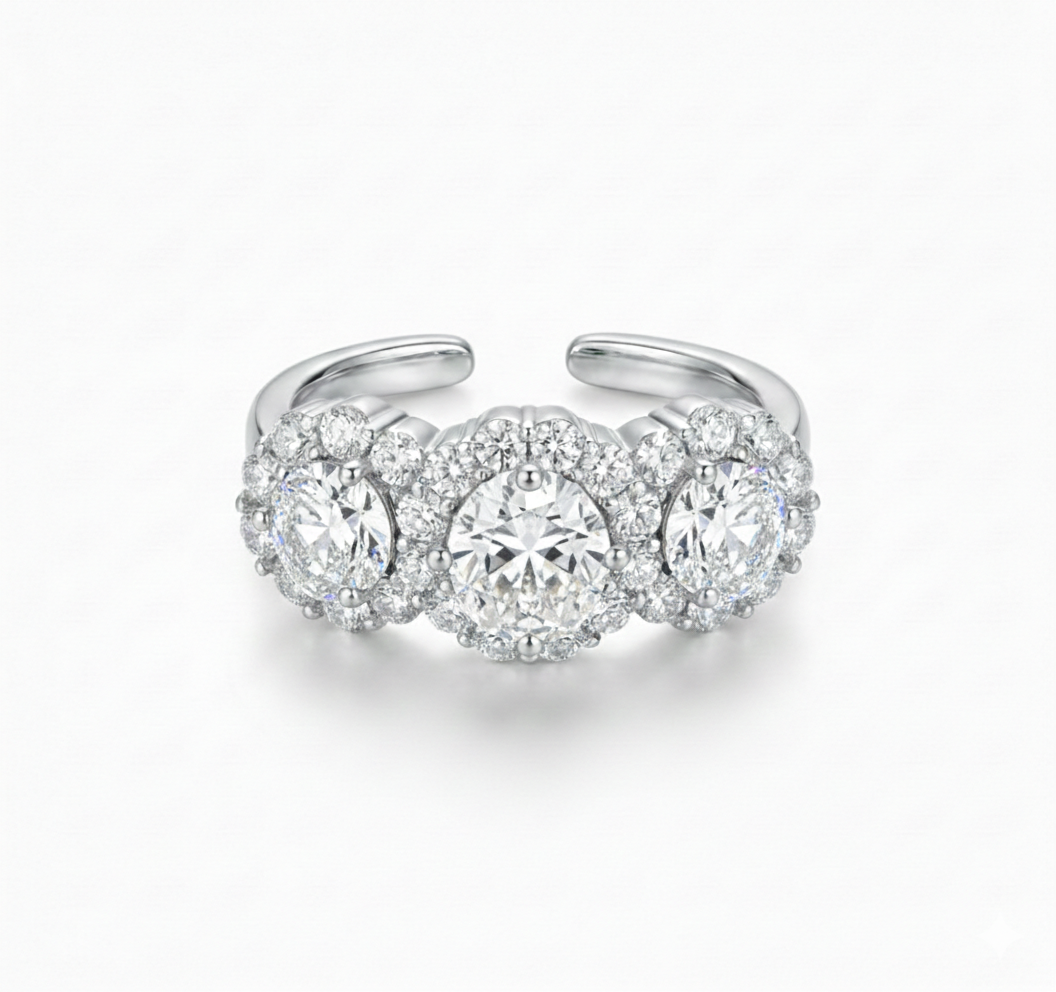 Shine | Anillo Trilogía de Floración