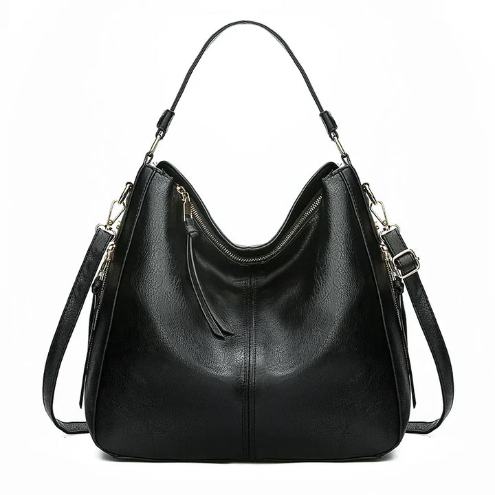 Romy | Bolso de Hombro de Cuero