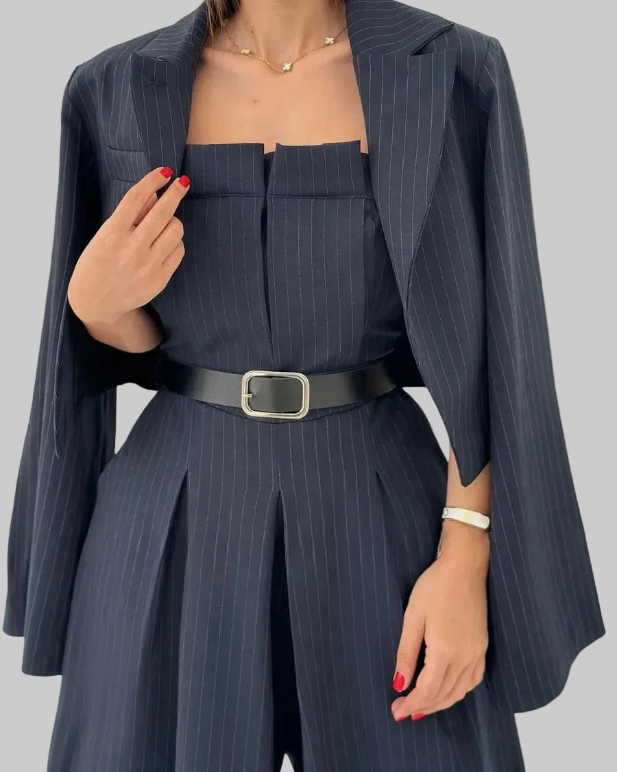 Justyna | Elegante Traje Negro