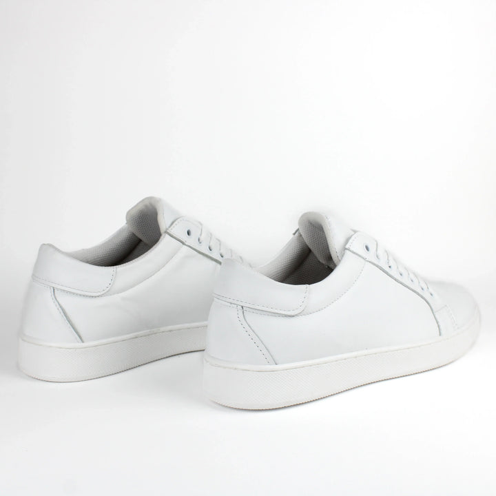 Bart | Zapatillas Deportivas de Cuero Blanco