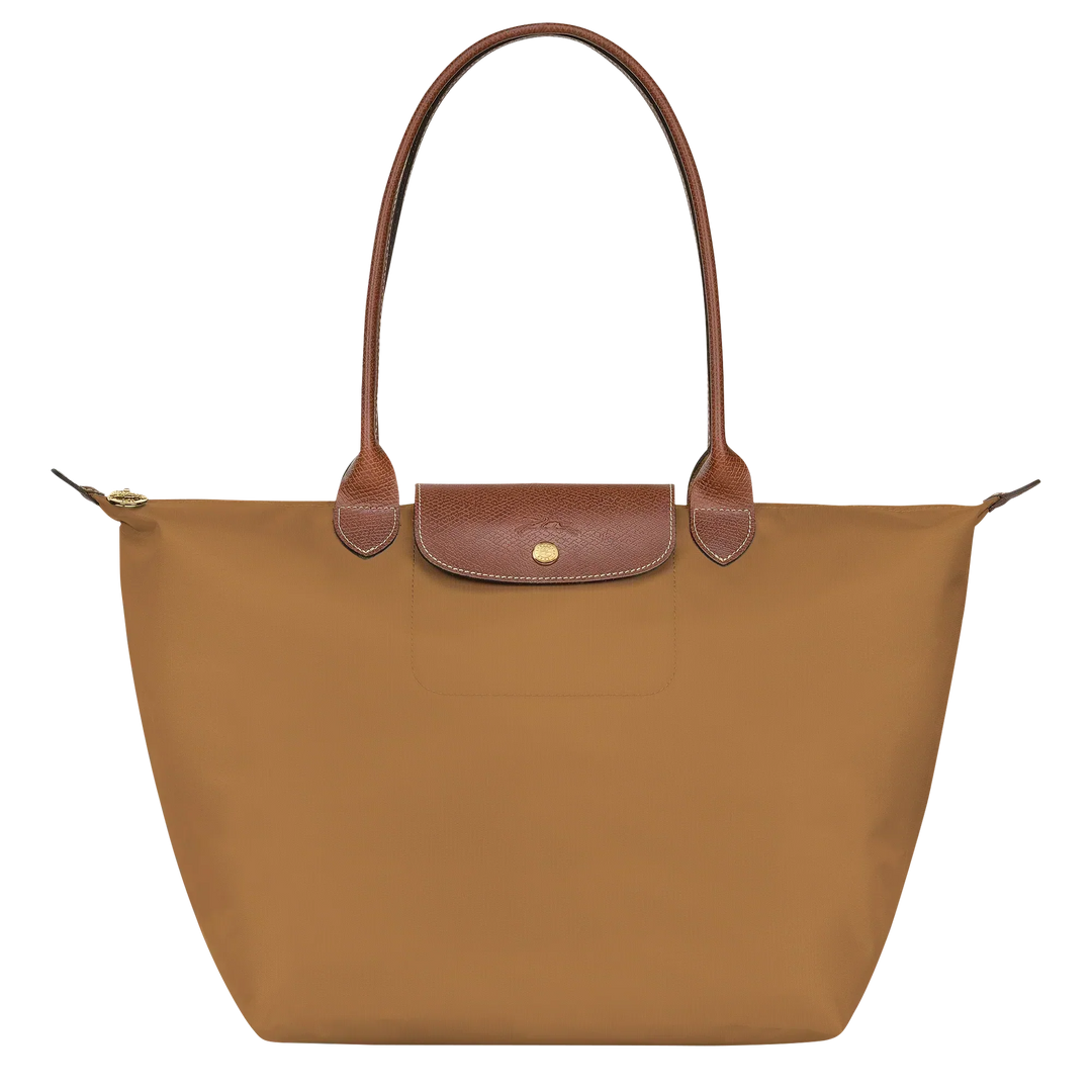 Marrón rojizo | Bolso shopper grande