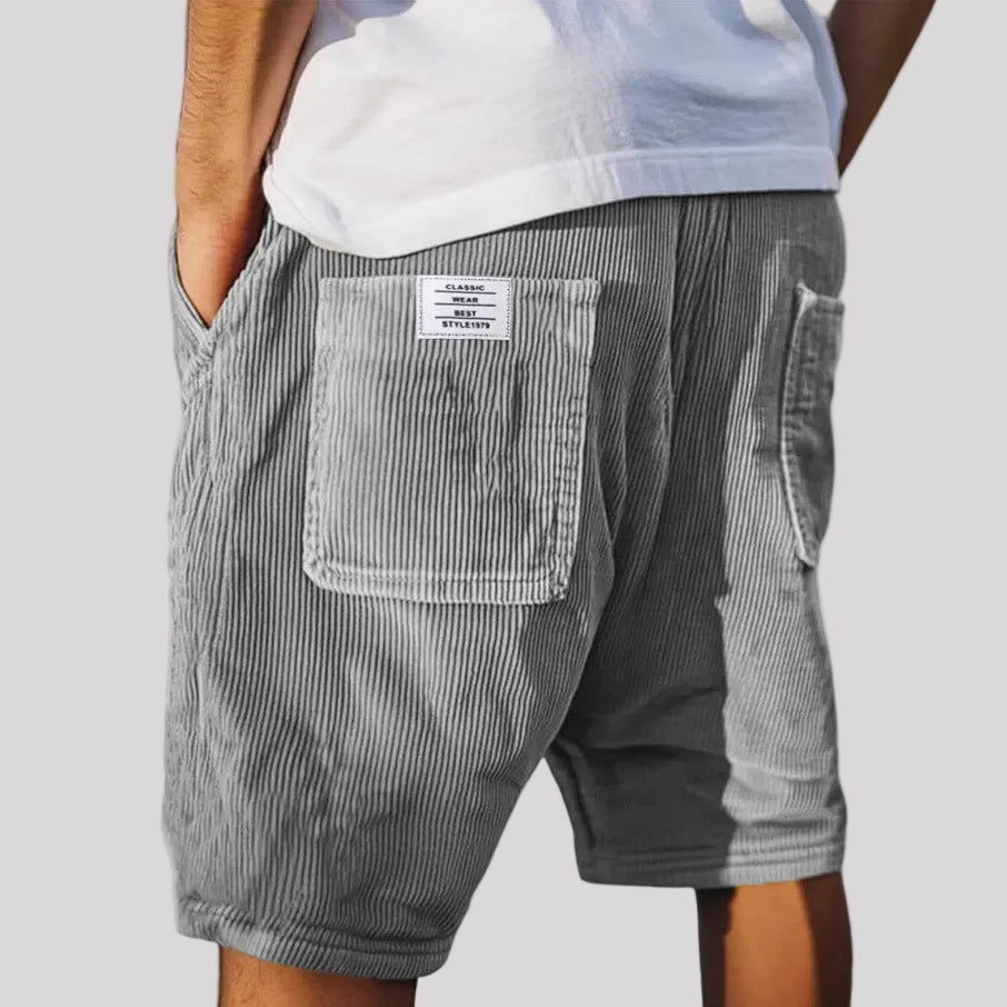 Marcel | Pantalón Corto de Terciopelo