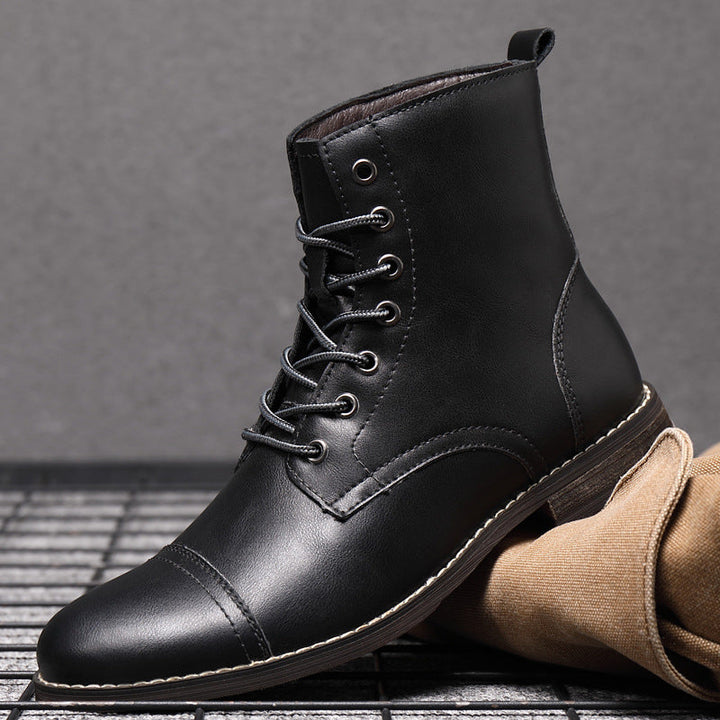 Klaudiusz | Botines de Piel Genuina