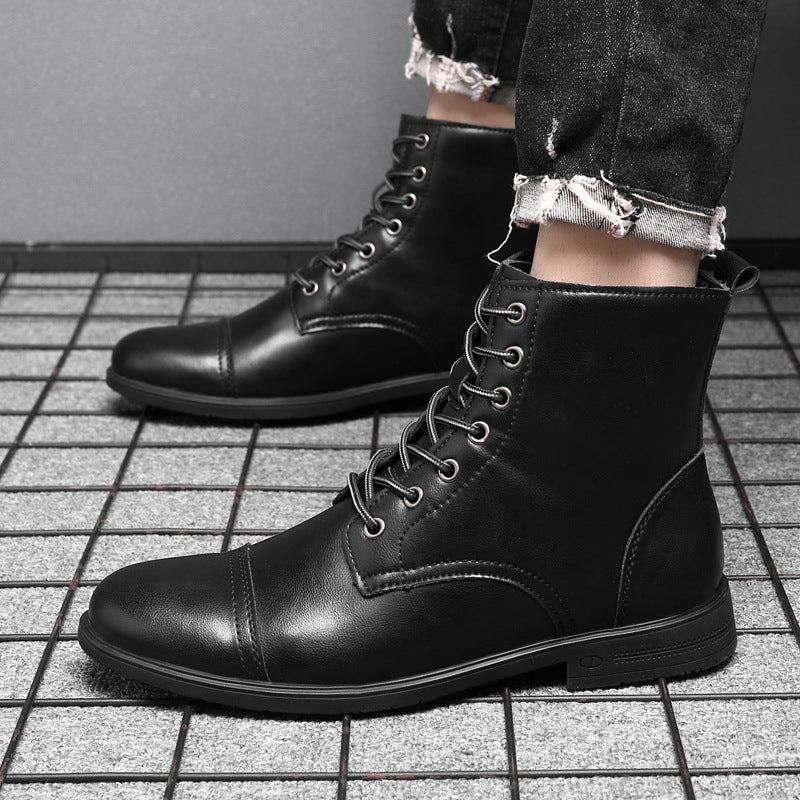 Klaudiusz | Botines de Piel Genuina