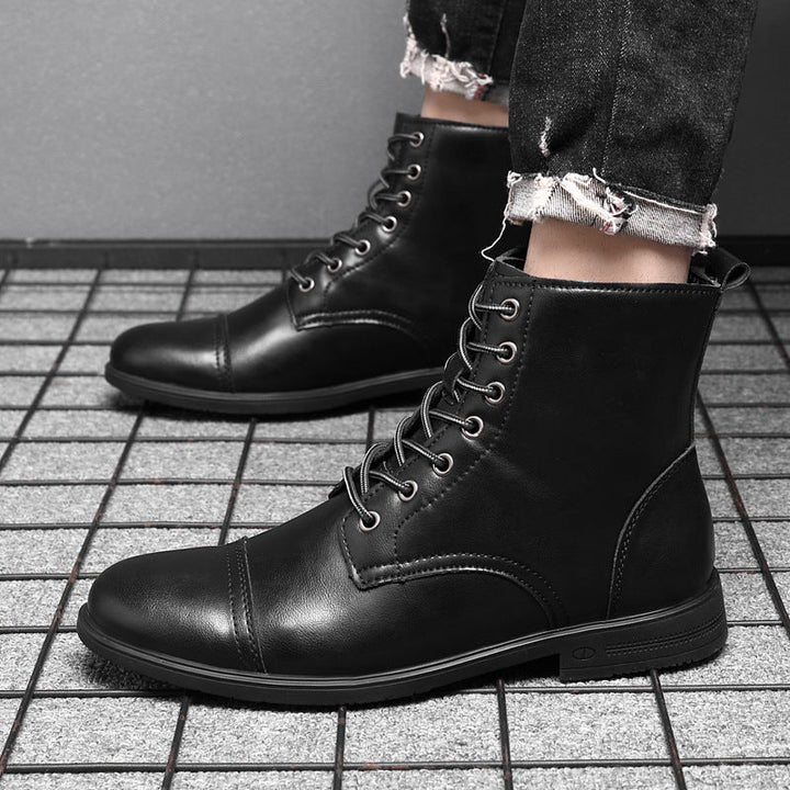 Klaudiusz | Botines de Piel Genuina