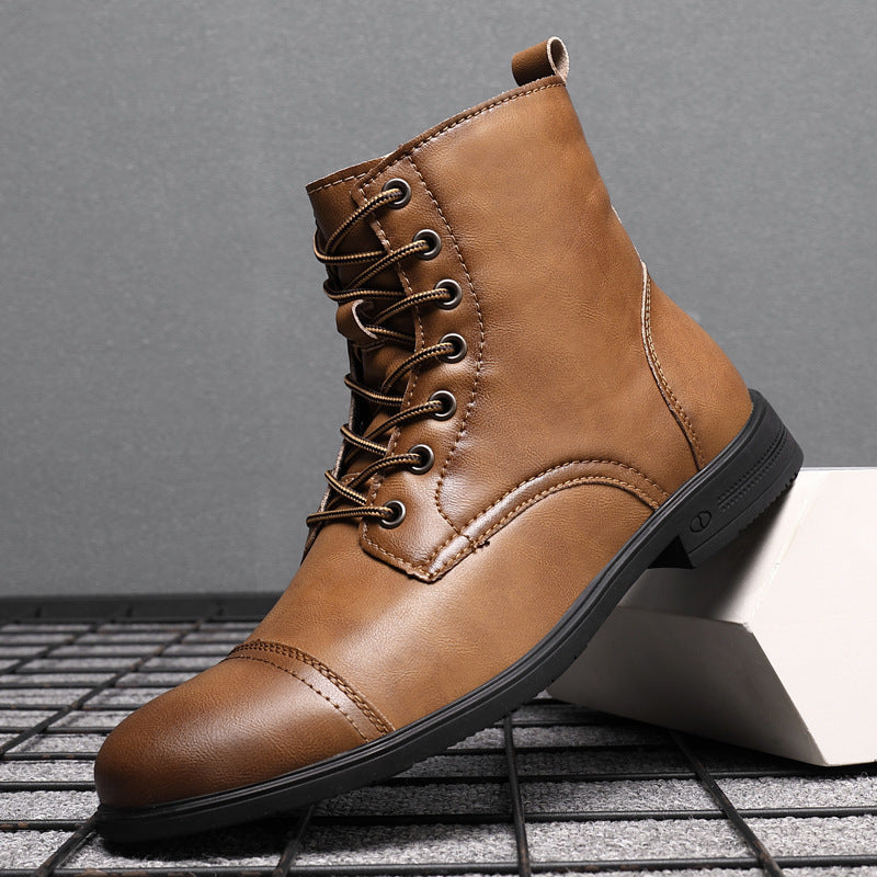 Klaudiusz | Botines de Piel Genuina