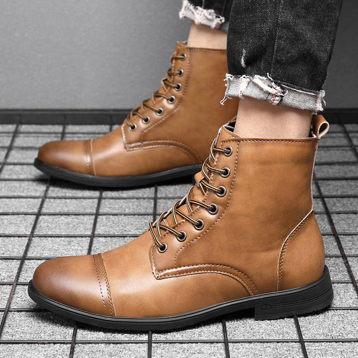 Klaudiusz | Botines de Piel Genuina