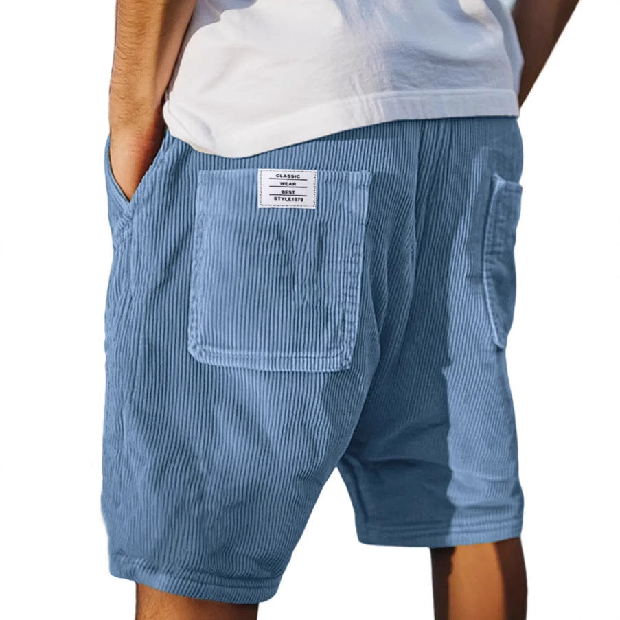 Marcel | Pantalón Corto de Terciopelo