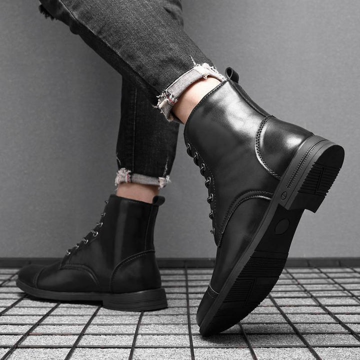 Klaudiusz | Botines de Piel Genuina