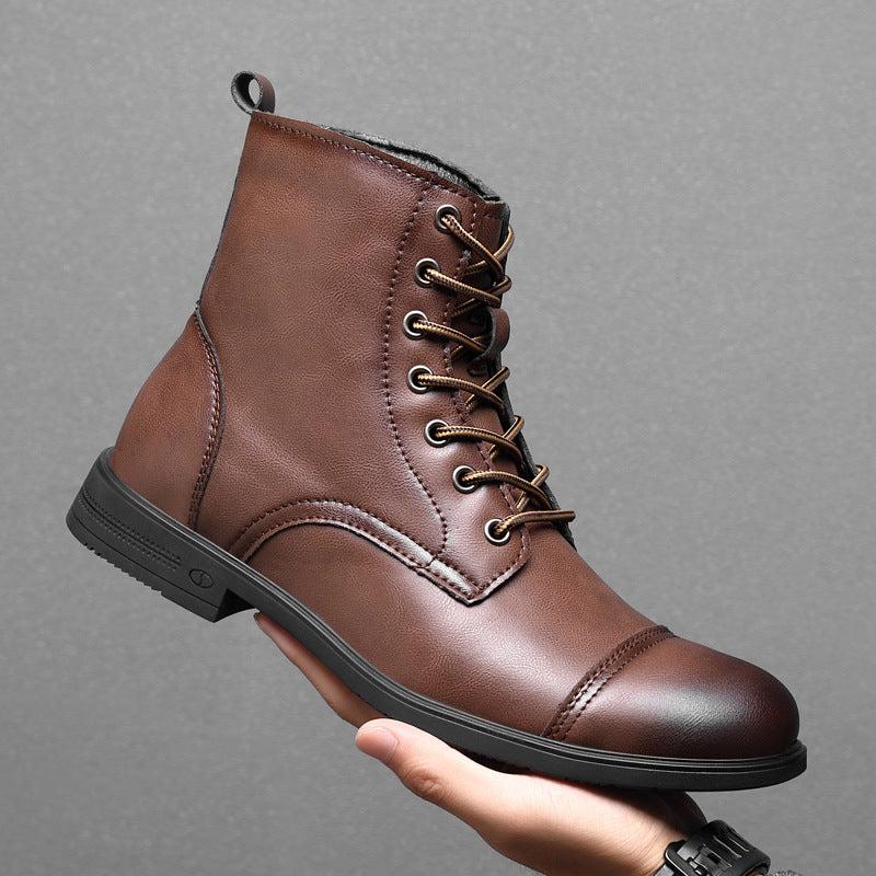 Klaudiusz | Botines de Piel Genuina