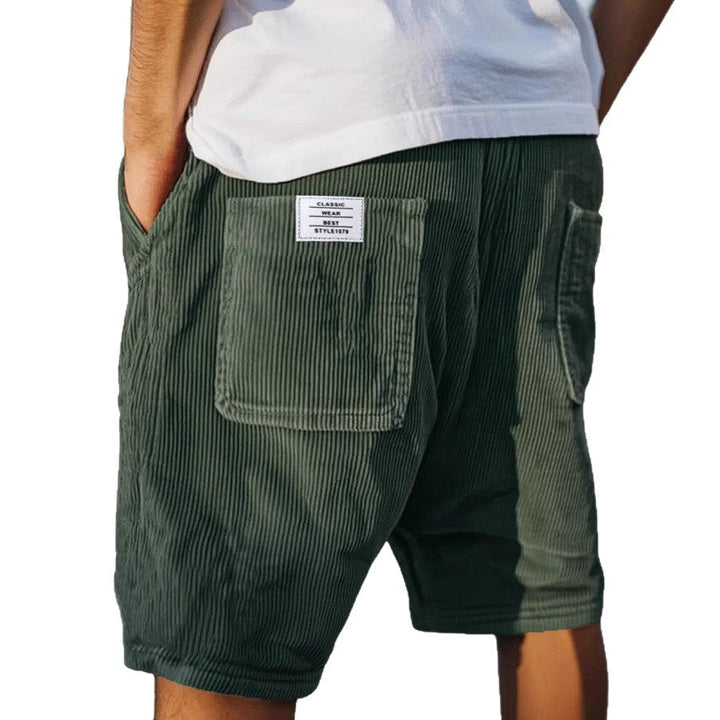Marcel | Pantalón Corto de Terciopelo