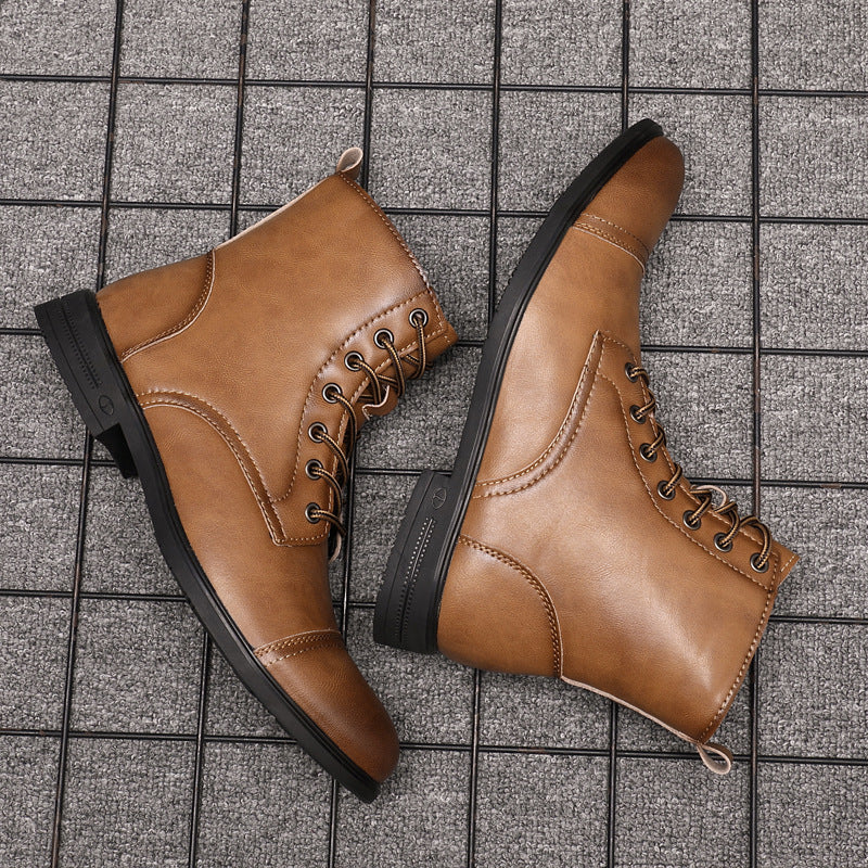 Klaudiusz | Botines de Piel Genuina