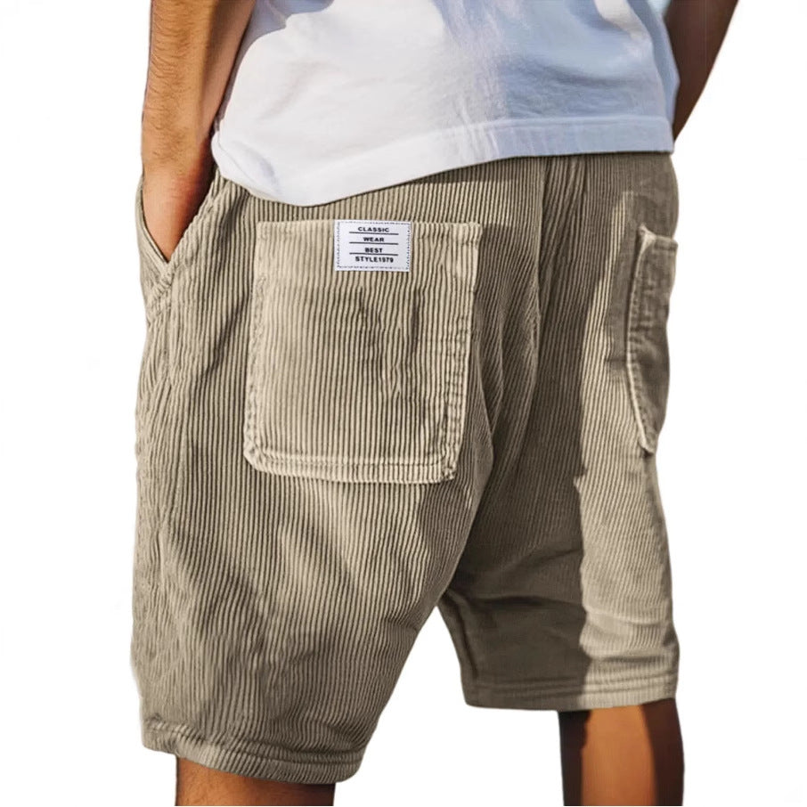 Marcel | Pantalón Corto de Terciopelo