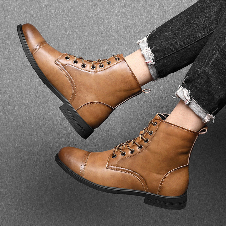 Klaudiusz | Botines de Piel Genuina