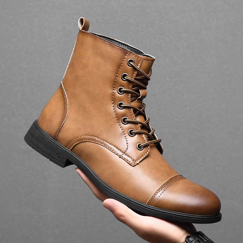 Klaudiusz | Botines de Piel Genuina