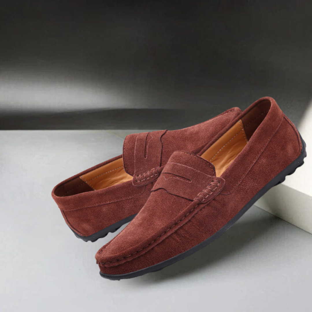 Cyprian | Mocasín de Terciopelo Suave