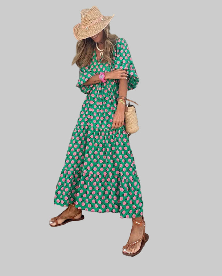 Magdalena | Vestido Maxi Bohemio