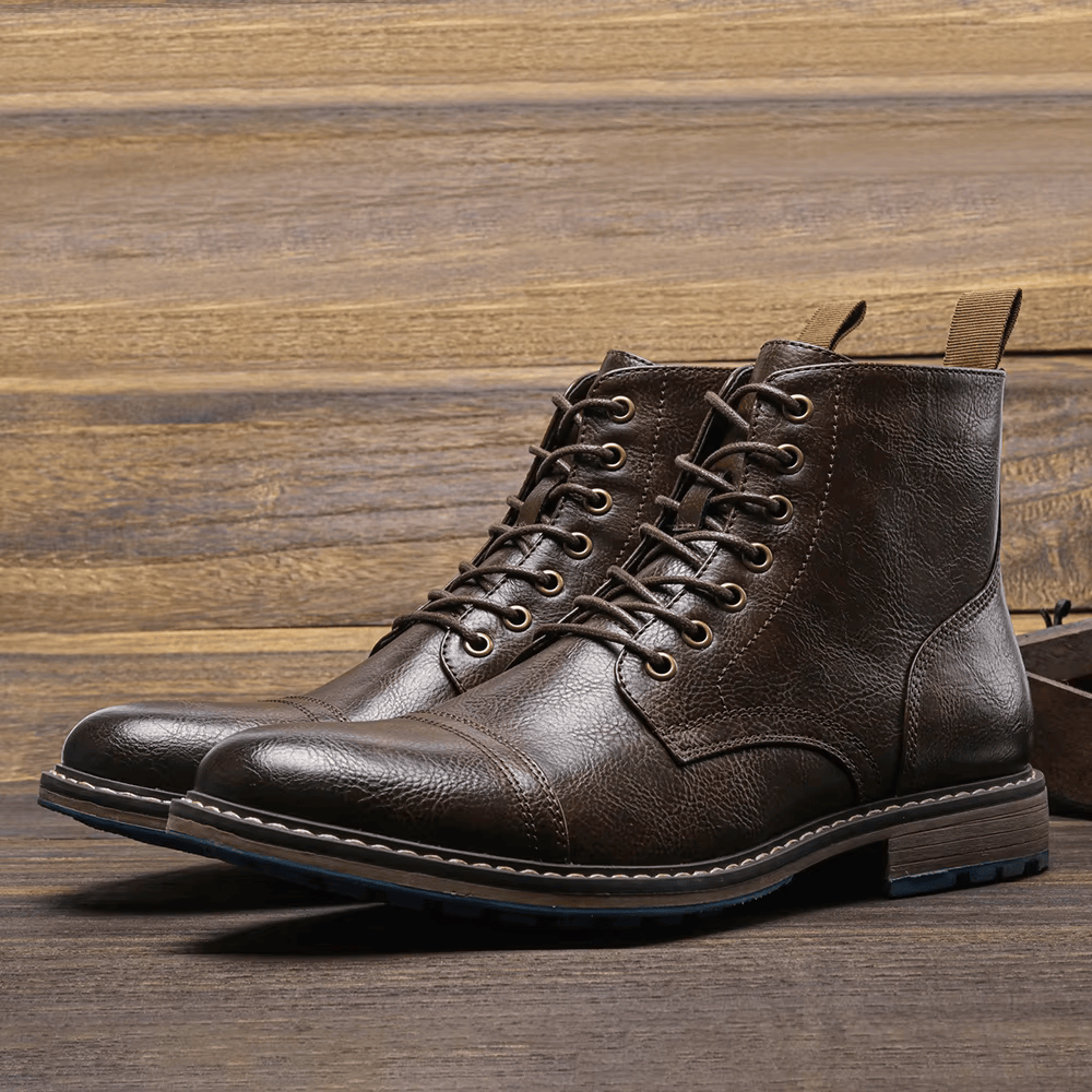 Conor | Botines de cuero modernos