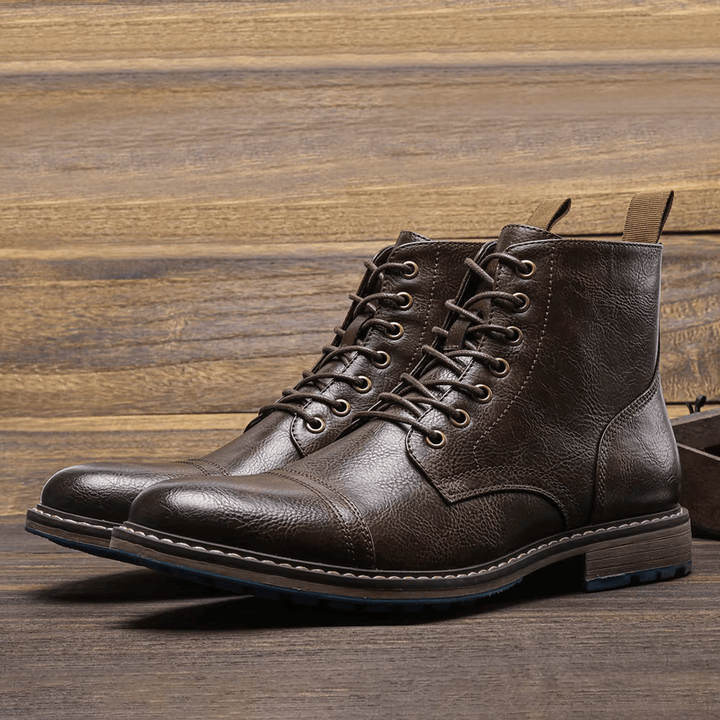 Conor | Botines de cuero modernos